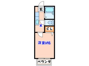 サンライフ西村Ⅱの物件間取画像